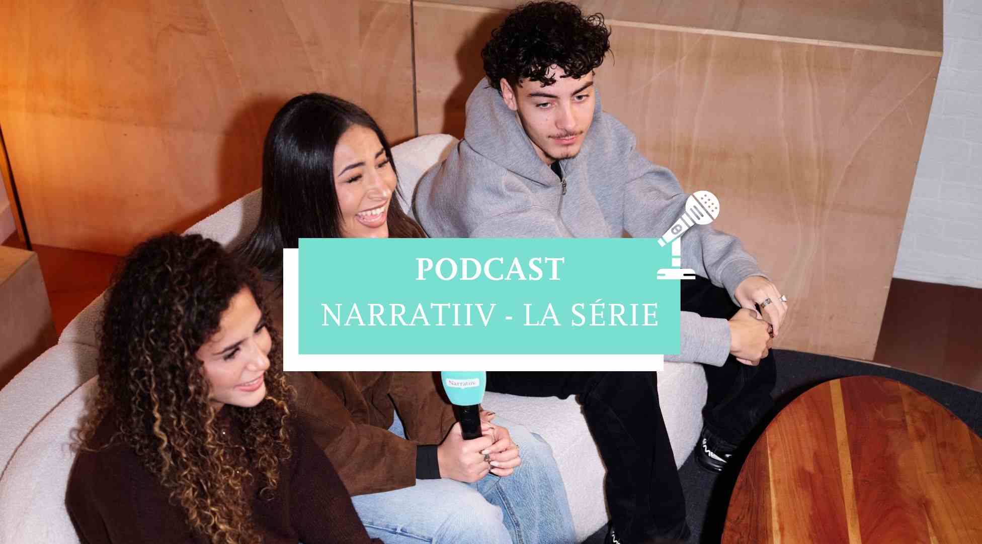 un podcast avec les étudiants narratiiv