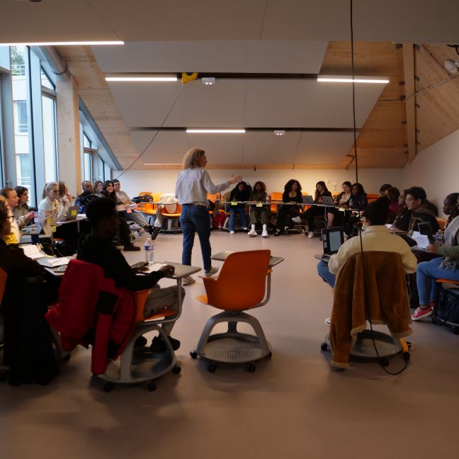 Salle de cours - Campus Narratiiv Paris13